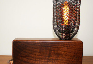 Walnut Solid Wood Lamp