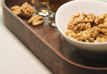 Walnut Solid Wood Tray